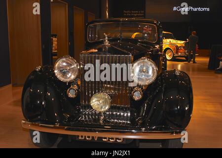 Il grande Rolls Royce Premiere Mondiale 2017 ... Foto Stock