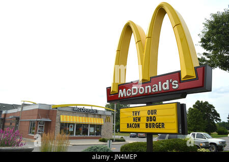 Segno di McDonald Foto Stock