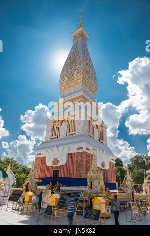 Wat Phra That Phnom Thailandia in quel di Phnom, Nakhon Phnom Foto Stock