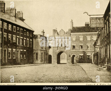 "Città del New England e la vecchia Inghilterra, Irlanda e Scozia" (1921) Foto Stock