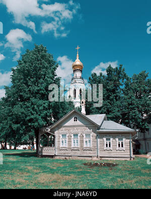 Il Cremlino piazza di Vologda,Russia. Foto Stock