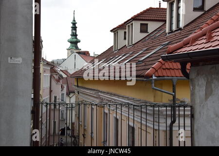 I tetti della città Foto Stock