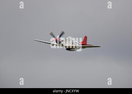 North American P Mustang 'Tall in sella" al 2017 Royal International Air Tattoo Foto Stock