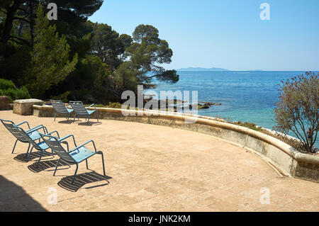 Giardini ornamentali, nel sud della Francia Foto Stock