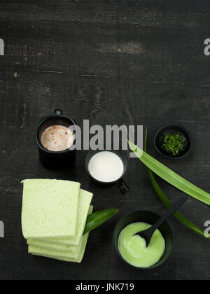 Foglie di pandanus mescolatori di prodotto alimentare per la cura di un sano stile di vita Foto Stock