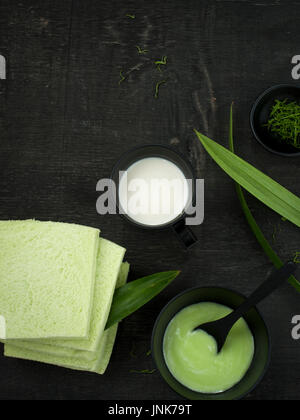 Foglie di pandanus mescolatori di prodotto alimentare per la cura di un sano stile di vita Foto Stock