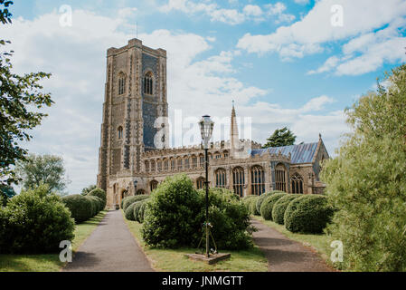 Chiesa di San Pietro e di San Paolo, Lavenham, Suffolk Foto Stock