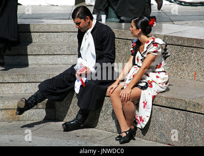 Festival Internazionale del Folklore,2017.,Zagreb, Croazia,31 Foto Stock