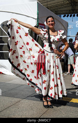 Festival Internazionale del Folklore,2017.,Zagreb, Croazia,32 Foto Stock