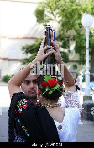 Festival Internazionale del Folklore,2017.,Zagreb, Croazia,40 Foto Stock