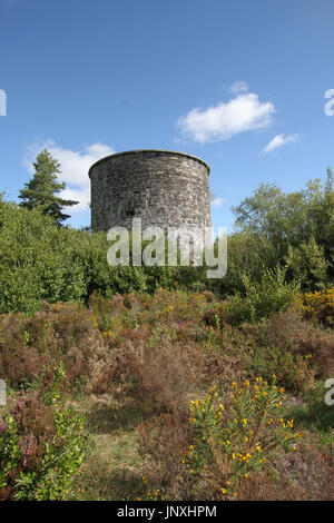 Martello Tower su guarnire Isola, County Cork, Irlanda. Foto Stock