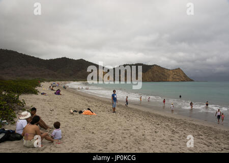Los Frailes Beach, Machalilla National Park, Ecuador. Foto Stock