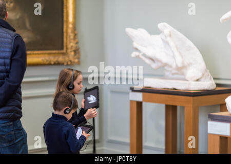 Parigi, Francia - 3 Marzo 2016: Museo Rodin. Il Museo Rodin fu fondata nel 1919 a l'Hotel Biron su rue de Varenne. Foto Stock