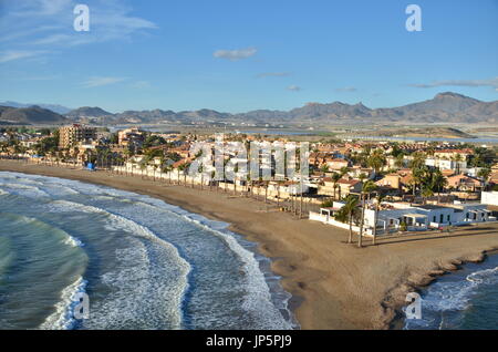 Playa Grande, Costa de Mazarrón. Spagna Foto Stock