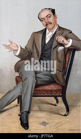 LEANDER STARR Jameson (1853-1917) Scottish politico coloniale in una edizione 1896 di Vanity Fair Foto Stock