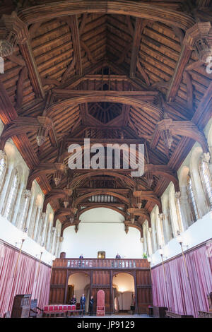 Inghilterra, Londra Greenwich Eltham Palace, La Grande Hall Foto Stock