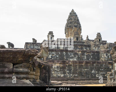 Rovine di Bakong, Parco Archeologico di Angkor, Foto Stock