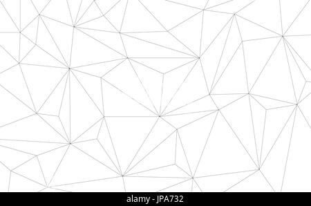 Vettore sfondo geometrico con triangoli. In bianco e nero di sfondo geometrico. Illustrazione Vettoriale