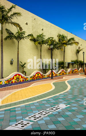 Domino Park, Miami, Florida, Stati Uniti d'America Foto Stock