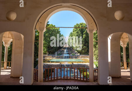 Iran, Mahan Città, (vicino alla Città di Kerman, Shazde Giardino (Prince giardino), Patrimonio Mondiale dell'UNESCO, Foto Stock