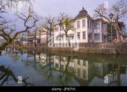 Giappone, Okayama, Kurashiki City, Kurashiki Bikan quartiere storico Foto Stock