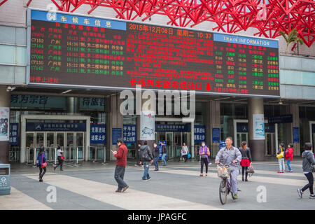 Cina, Provincia Guandong, città di Shenzen, Shenzen Satation Foto Stock