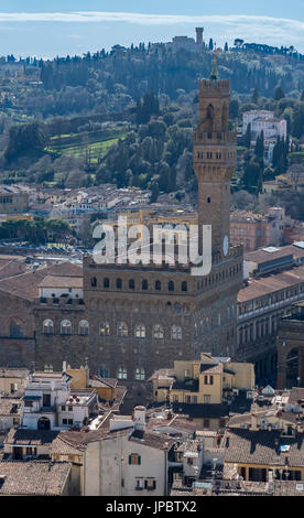 L'Italia, Toscana, Firenze, Palazzo Vecchio Foto Stock