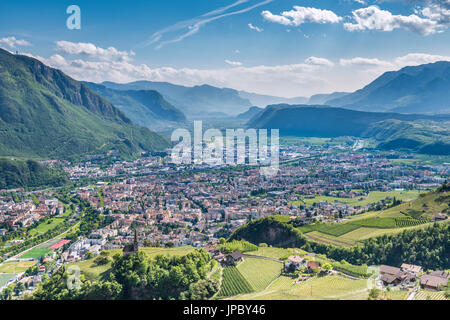 Bolzano, la provincia di Bolzano, Alto Adige, Italia Foto Stock