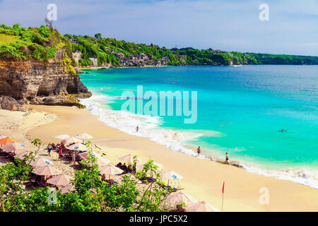 Mare di Bali beach natura outdoor, Indonesia. Isola di Bali paesaggio. Foto Stock