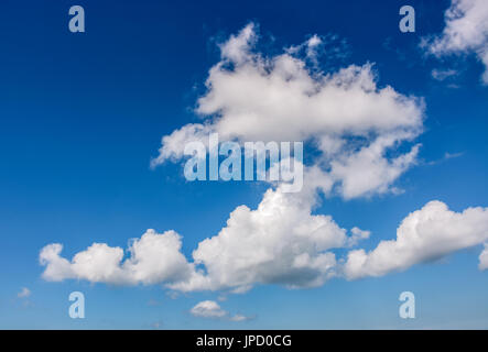 Cielo drammatico con cloud dinamico disposizione. nuvoloso sfondo meteo Foto Stock