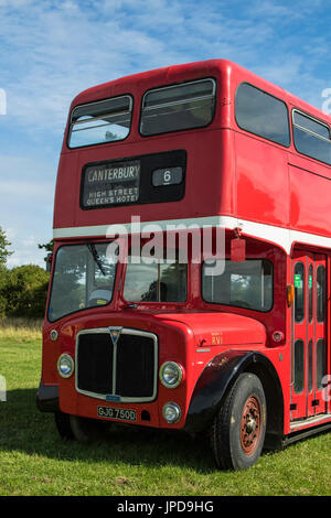 1957 AEC bus affidamento a Ringmer vapore e Paese mostrano 2017 Foto Stock