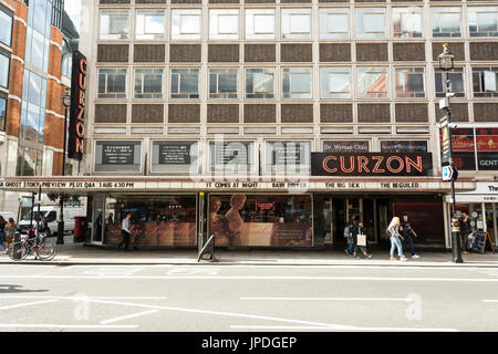 Il Curzon Cinema Soho su Shaftesbury Avenue, London, Regno Unito Foto Stock