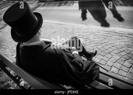 Borgosesia,Vercelli,Piemonte,l'Italia. Tradizionale Scurot Mercuès Foto Stock