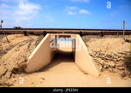 Estate al San Clemente membro Beach in California del Sud Foto Stock