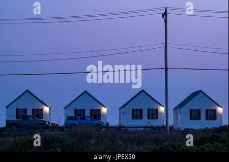 Beach Cottages, Truro, Cape Cod, Massachusetts, STATI UNITI D'AMERICA. Foto Stock