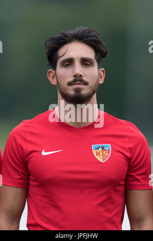 Villach, Italia. 23 Luglio, 2017. Levent Gulen (Kaiserispor) Calcio/Calcetto : la pre-stagione amichevole tra Udinese 2-2 Kayserispor a Landskron Stadium di Villach, Italia . Credito: Maurizio Borsari/AFLO/Alamy Live News Foto Stock