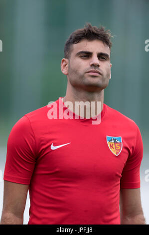 Villach, Italia. 23 Luglio, 2017. Deniz Turuk (Kaiserispor) Calcio/Calcetto : la pre-stagione amichevole tra Udinese 2-2 Kayserispor a Landskron Stadium di Villach, Italia . Credito: Maurizio Borsari/AFLO/Alamy Live News Foto Stock