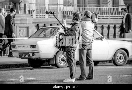 Conseguenze del Grand Hotel Brighton bombardamenti nel 1984 Foto Stock