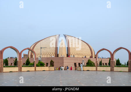 Il pakistan monumento, Islamabad, Pakistan Foto Stock