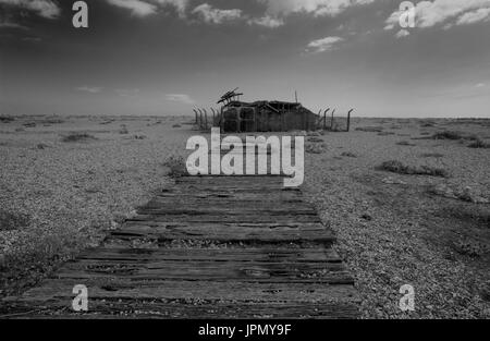 La desolazione a Dungeness Foto Stock