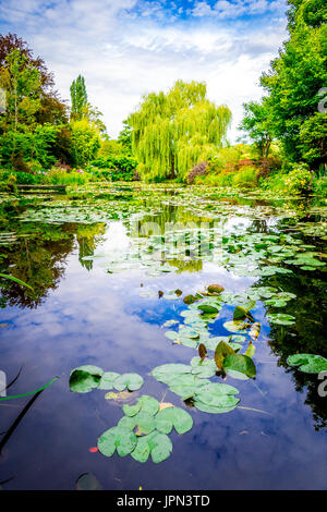 Monet a Giverny, Francia Foto Stock