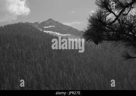 Picco di minerale su King Valley, Sequoia National Park, California Foto Stock