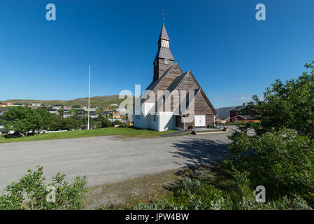 Chiesa Havoysund Finnmark Norvegia Foto Stock