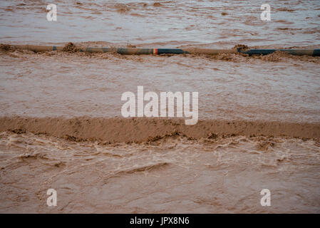 A sud del Marocco inondazioni Foto Stock