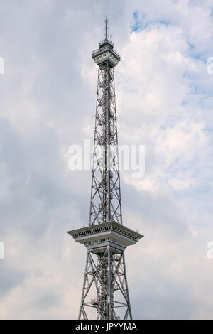 Torre della radio (Funkturm) di Berlino, Germania - Foto Stock