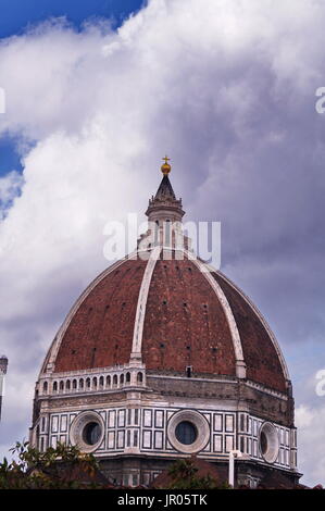 Cupola della Cattedrale di Santa Maria del Fiore, Firenze, Italia Foto Stock