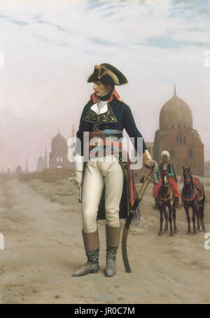 Napoleone IN CAIRO dipinta da Jean-Leon Gerome circa 1863 Foto Stock