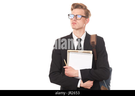 Teenage studente di college Foto Stock