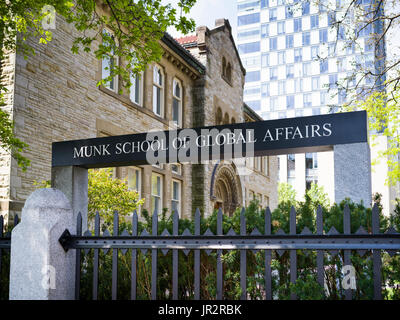 Munk Scuola di affari globali, Università di Toronto Toronto, Ontario, Canada Foto Stock