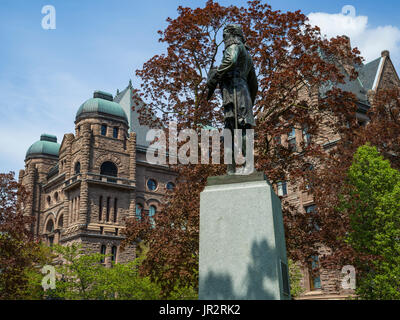 Assemblea legislativa di Ontario; Toronto, Ontario, Canada Foto Stock